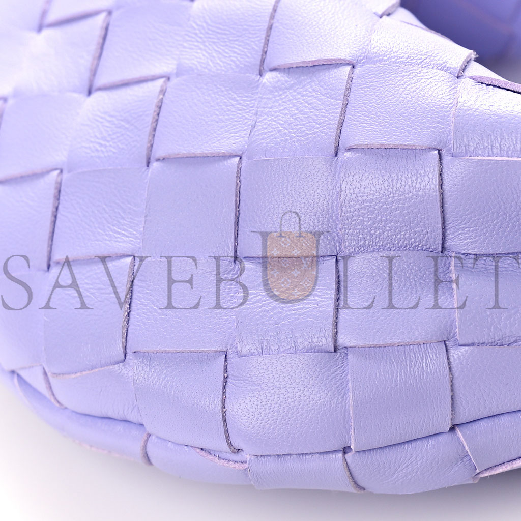 BOTTEGA VENETA NAPPA INTRECCIATO CANDY JODIE WISTERIA (18*12*8cm)