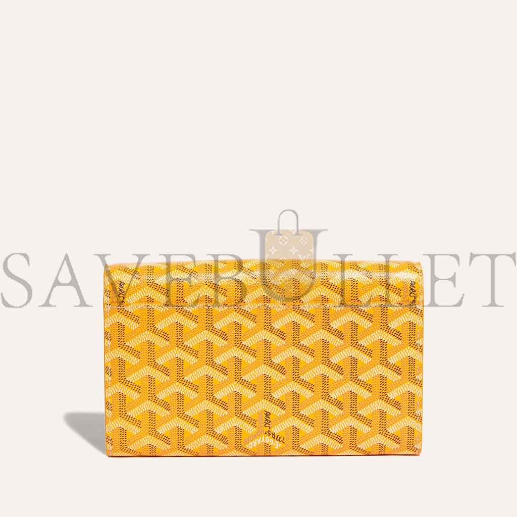 GOYARD VARENNE CONTINENTAL WALLET  VAREN3MMLTY08CL08P (19*12*3.3cm)