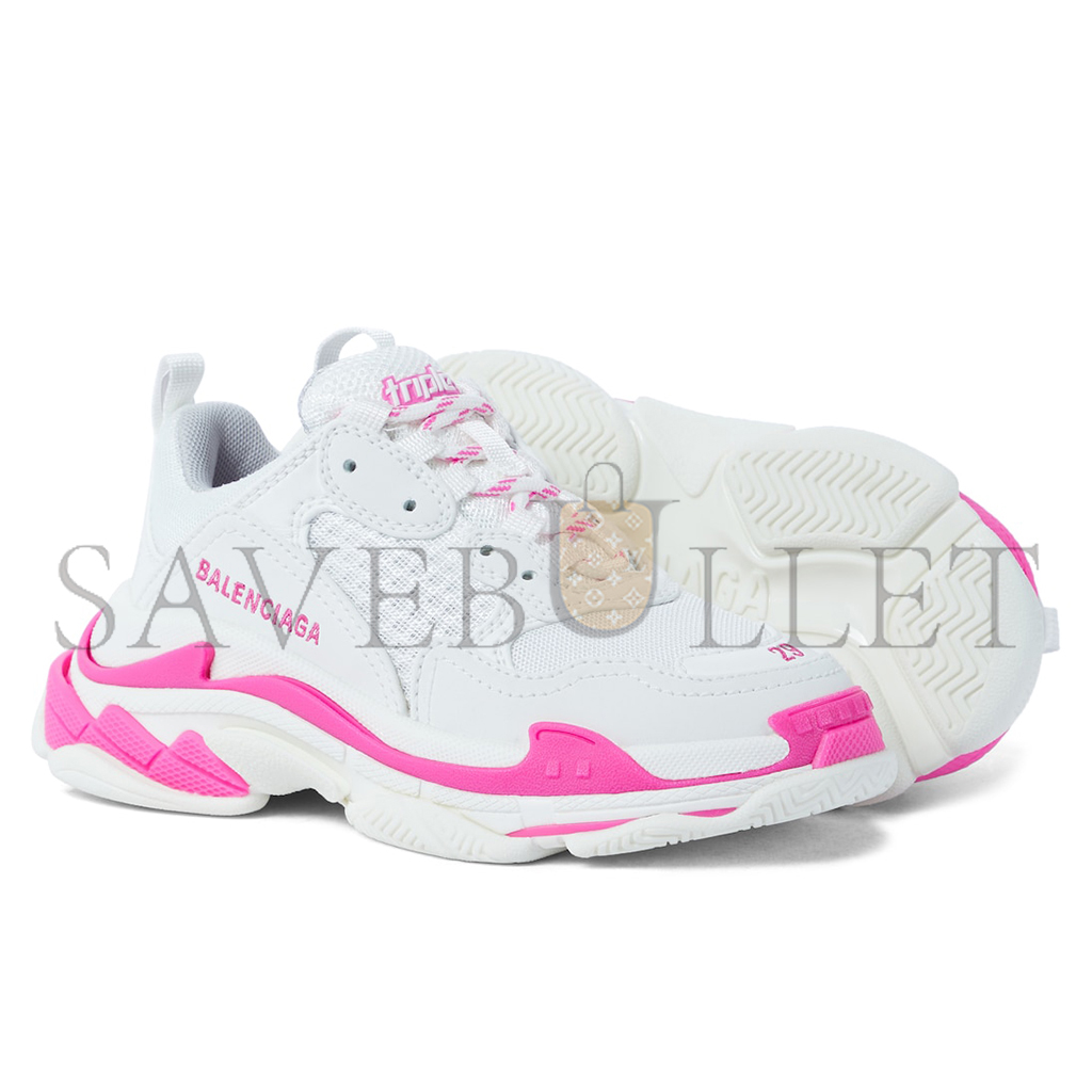 BALENCIAGA TRIPLE SFLUO PINK WHITE 524039W2CA35390