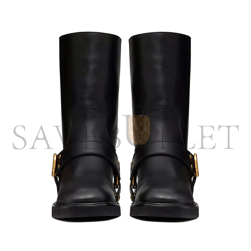 VALENTINO VLOGO SIGNATURE CALFSKIN ANKLE BOOT 30MM 5W2S0JK6DSH_0NO
