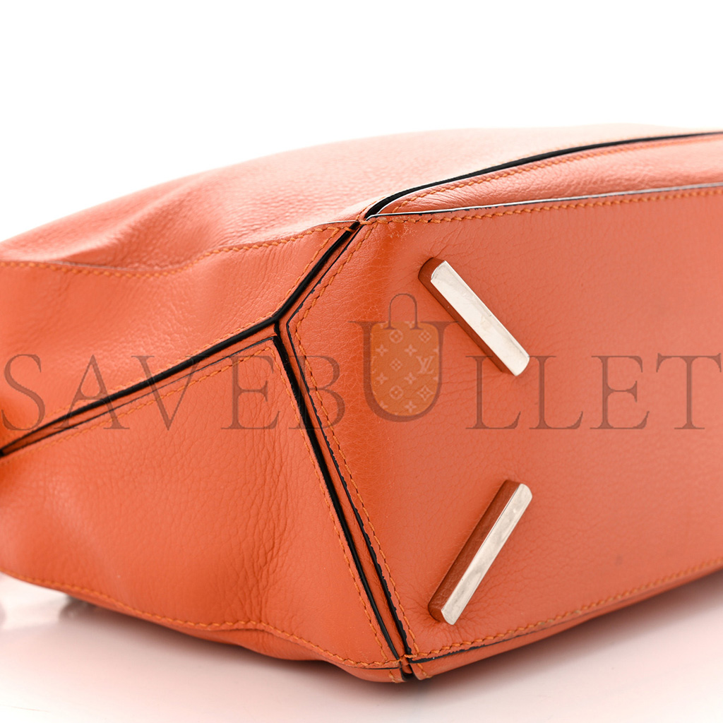 LOEWE CALFSKIN SMALL PUZZLE BAG CORAL (24*16.5*10.5cm)