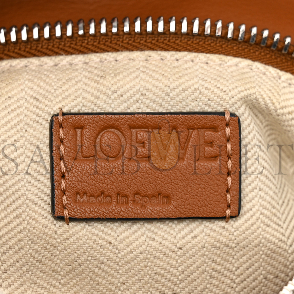 LOEWE CALFSKIN SMALL PUZZLE BAG TAN (24*16.5*10.5cm)